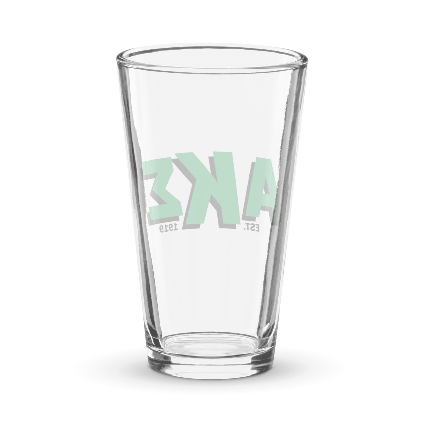 AKS Shaker pint glass