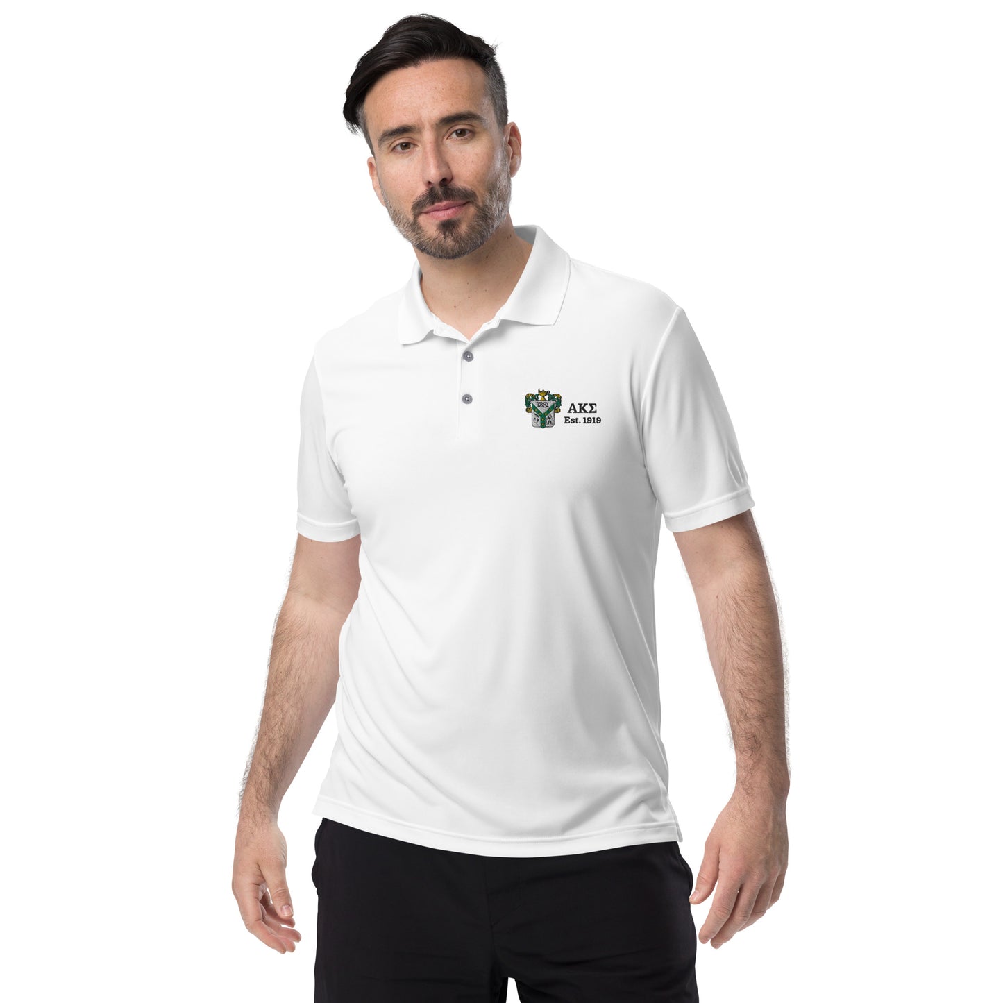 AKS adidas performance polo shirt