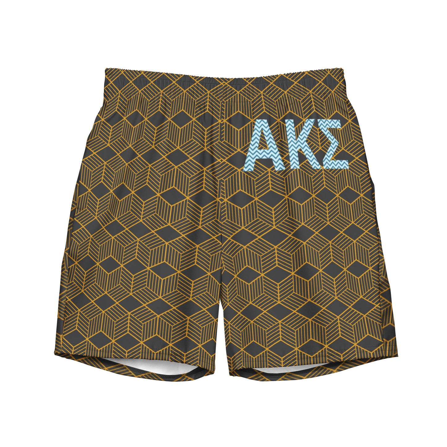 AKS Geometric Swim Trunks