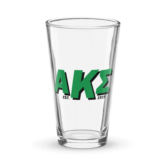 AKS Shaker pint glass